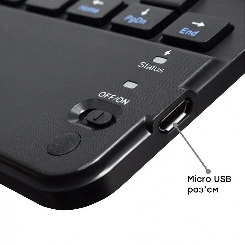 Чохол до планшета AirOn Premium iPad Air 4 10.9" Bluetooth keyboard touchpad (4822352781051) - фото 3