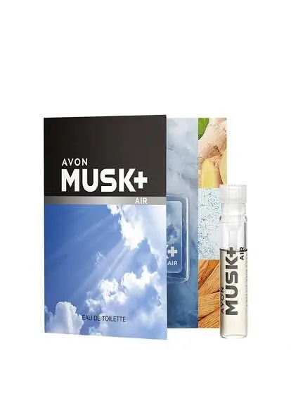 Листівка з пробним зразком Avon Musk Air, 0,6 мл