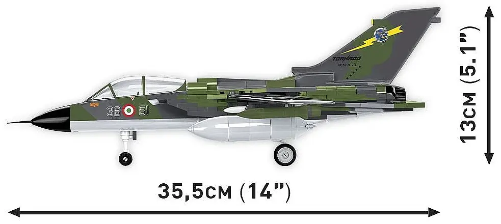 Конструктор Самолет истребитель Panavia Tornado IDS COBI 5894 - фото 7