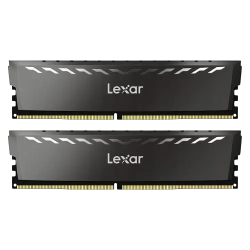 Оперативна пам'ять Lexar 16GB (2x8GB) DDR4 3200MHz Thor Dark Gray (LD4BU008G-R3200GDXG)
