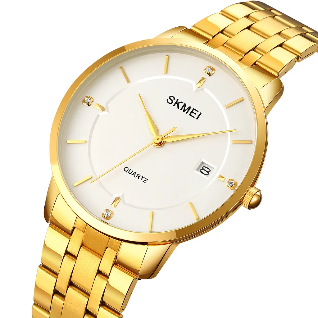 Наручные часы мужские 1801SGD Gold Stainless Steel Skmei acs0030584 - фото 2