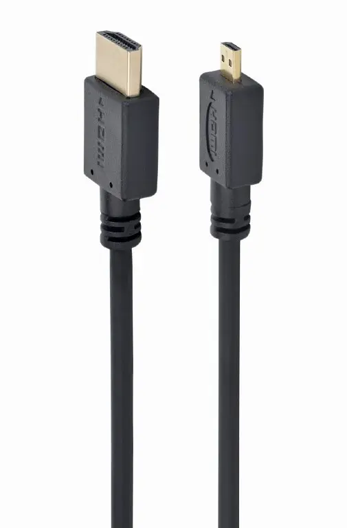 Кабель Cablexpert CC-HDMID-6 HDMI-microHDMI v.2.0 1.8м Black - фото 3