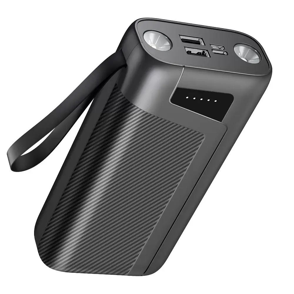 Powerbank iBattery XP-30L на 30000 mAh, 22.5W з ліхтариком - фото 5