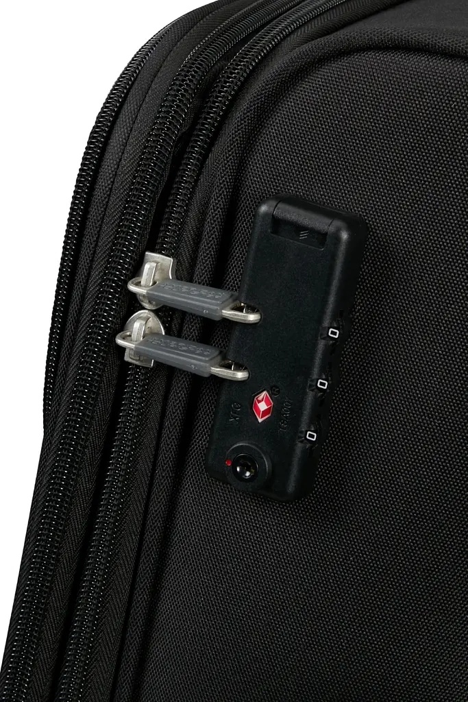 Валіза 55 См American Tourister PULSONIC ASPHALT BLACK 55x40x23(26) MD6*09001 - фото 12