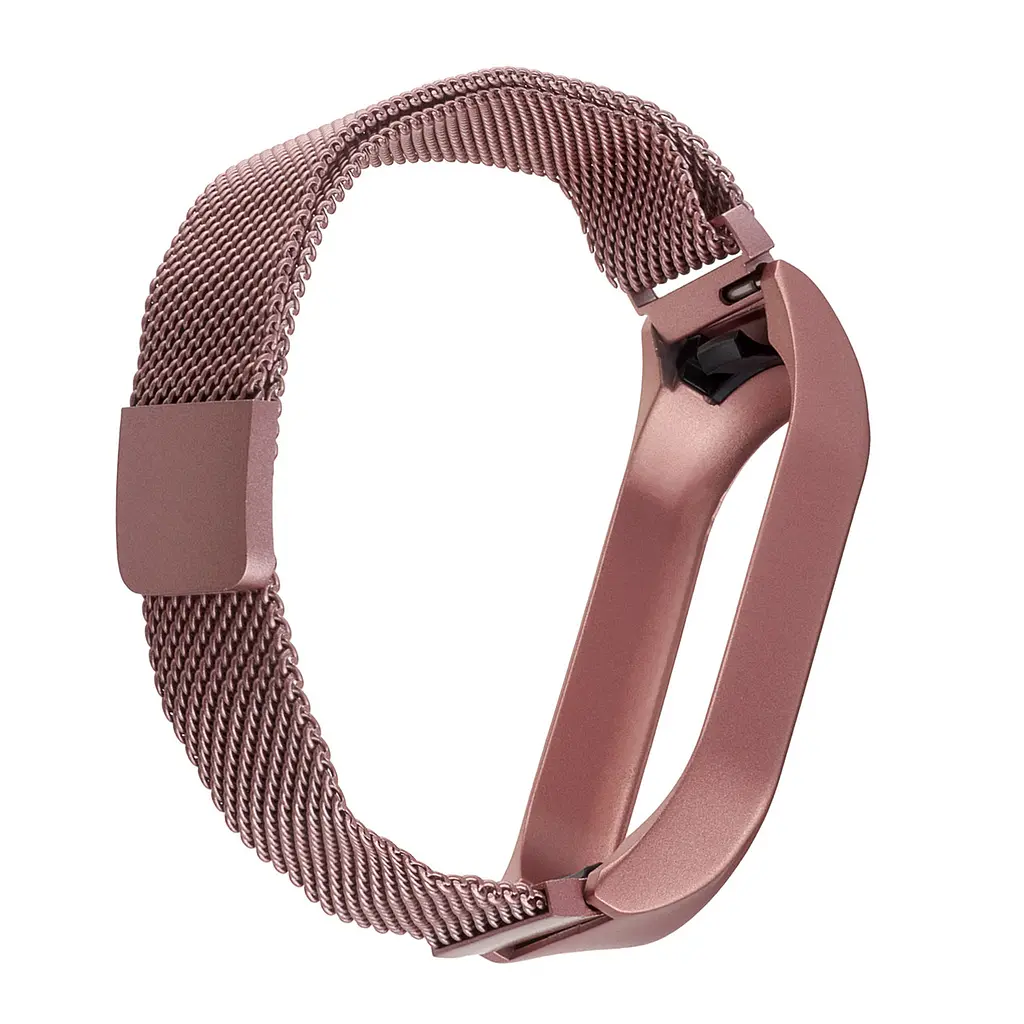 Ремінець Міланська Петля Mi Band 8 Rose Gold (10) - фото 2