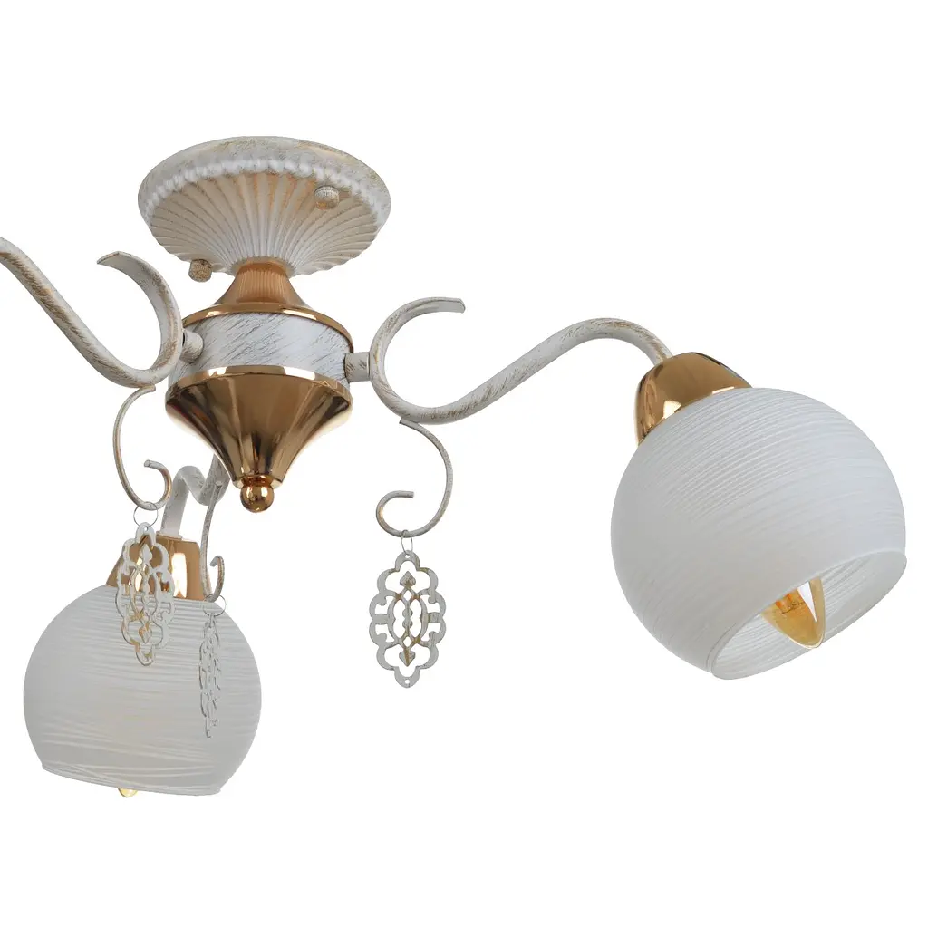 Люстра потолочная Brille в спальню E14 60W BK (LK-671C/3) - фото 3