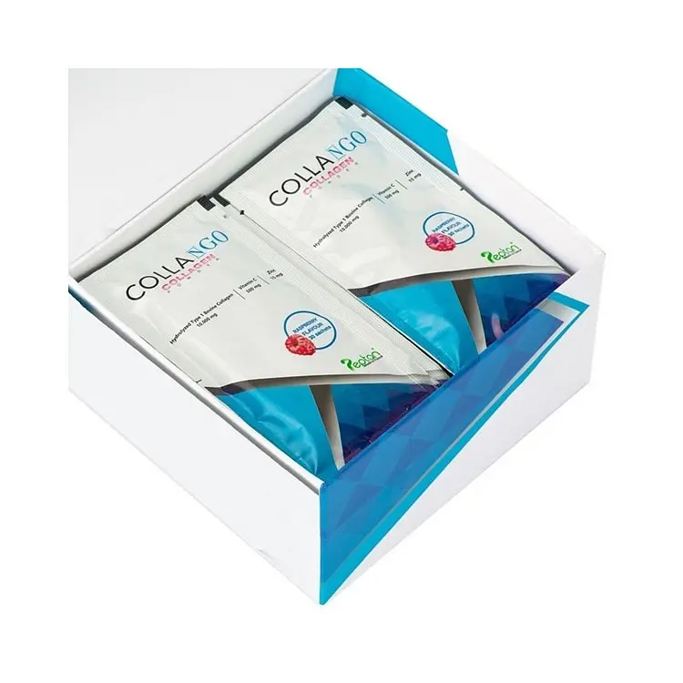 Коллаген Collango Collagen Powder Strawberry клубника 30 саше - фото 2