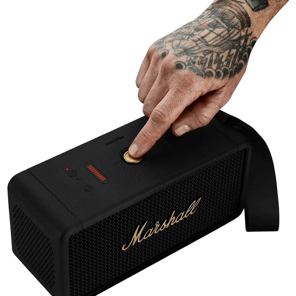 Портативна акустика Marshall Middleton II Black and Brass (1007428) [158006] - фото 5