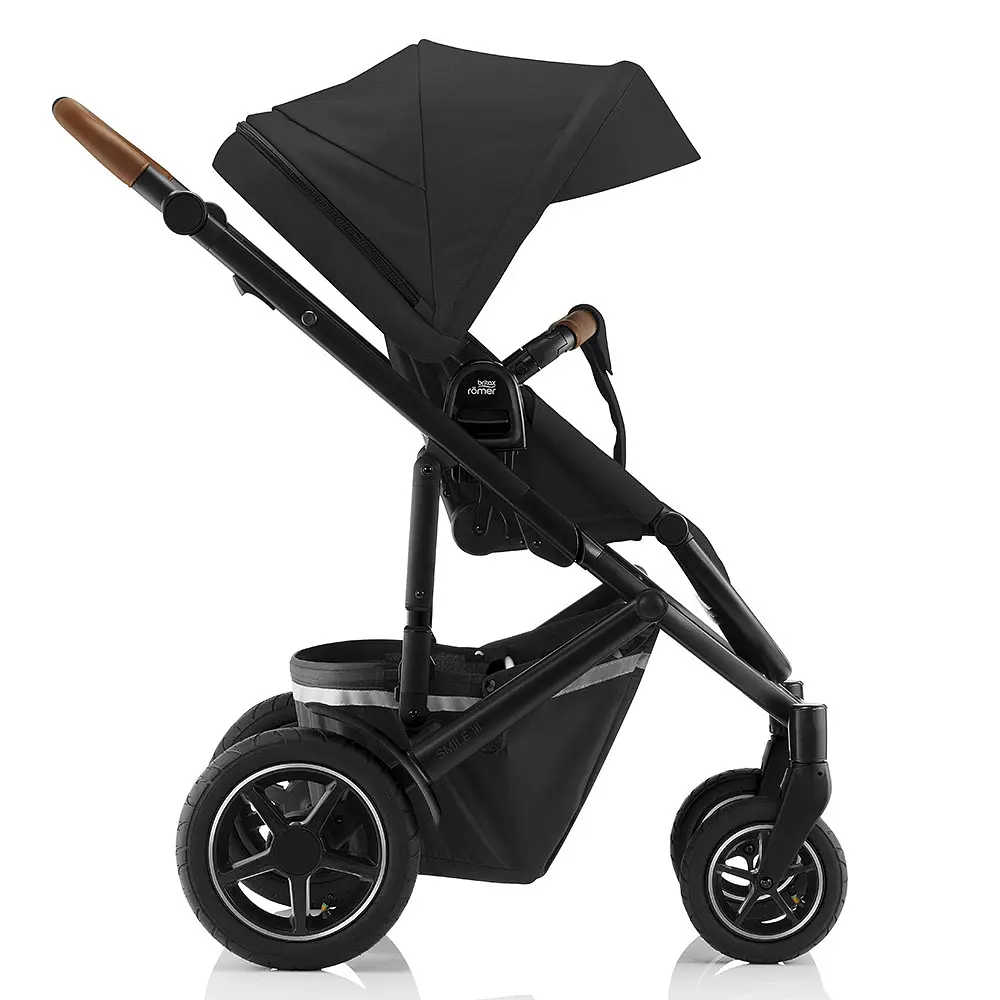 Коляска прогулянкова Britax-Romer Smile III Space Black/Brown Handle (2000034645) - фото 4