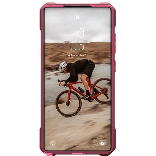 Противоударный чехол UAG Essential Armor MagSafe Berry для Samsung Galaxy S25 Ultra (214492119292) - фото 4