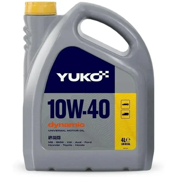 Автомобільна моторна олива Yuko DYNAMIC 10W-40 4л (4820070242072)