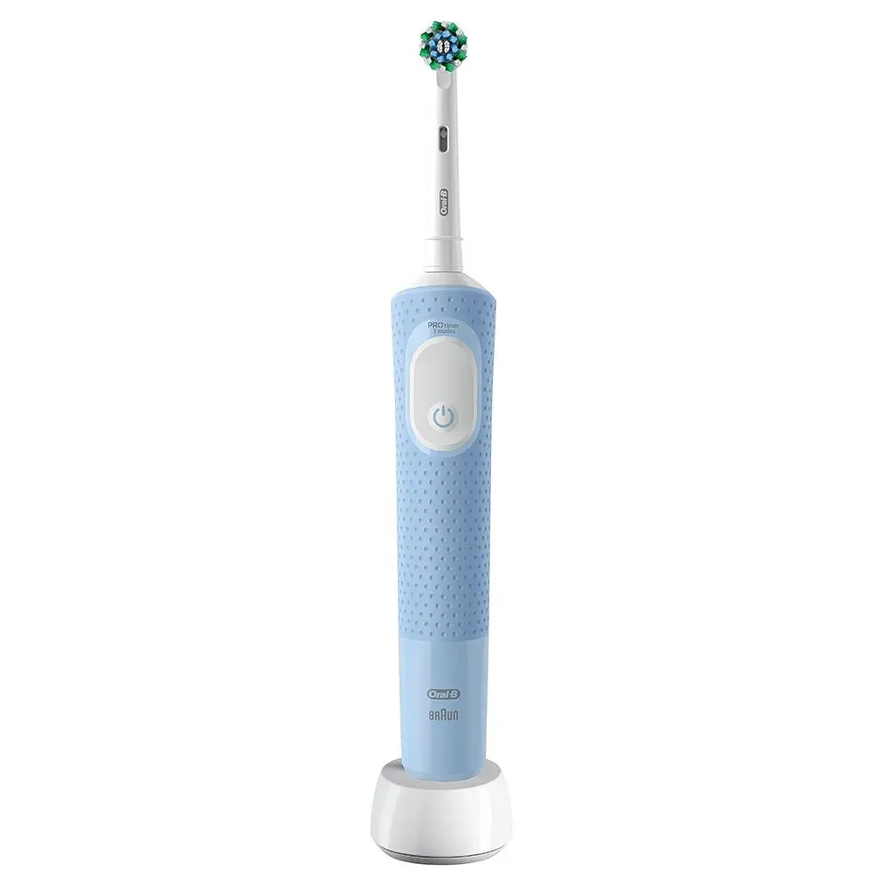 Зубна електрощітка Braun Oral-B Vitality D103.413.3 Pro Protect X Clean Cross Action Синій D103.413.3 - фото 2