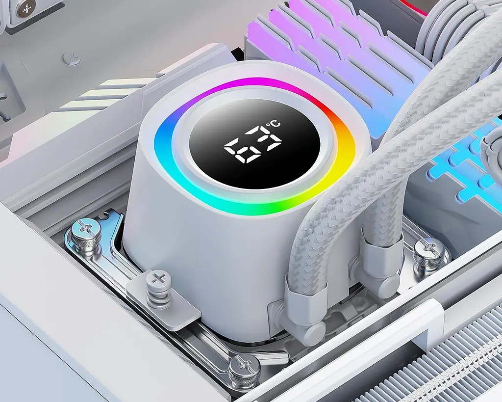 СВО ID-Cooling FX360 TD White (FX360 TD WHITE) - фото 9