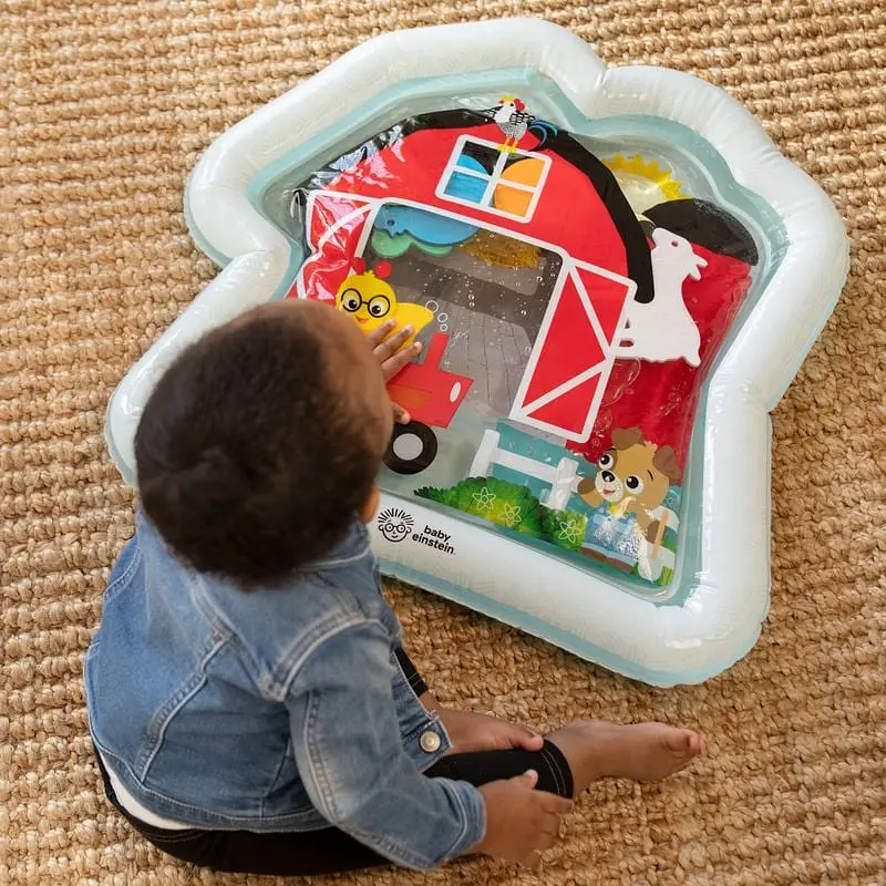Водный развивающий коврик Baby Einstein Cal's Sensory Barn 17559 - фото 4