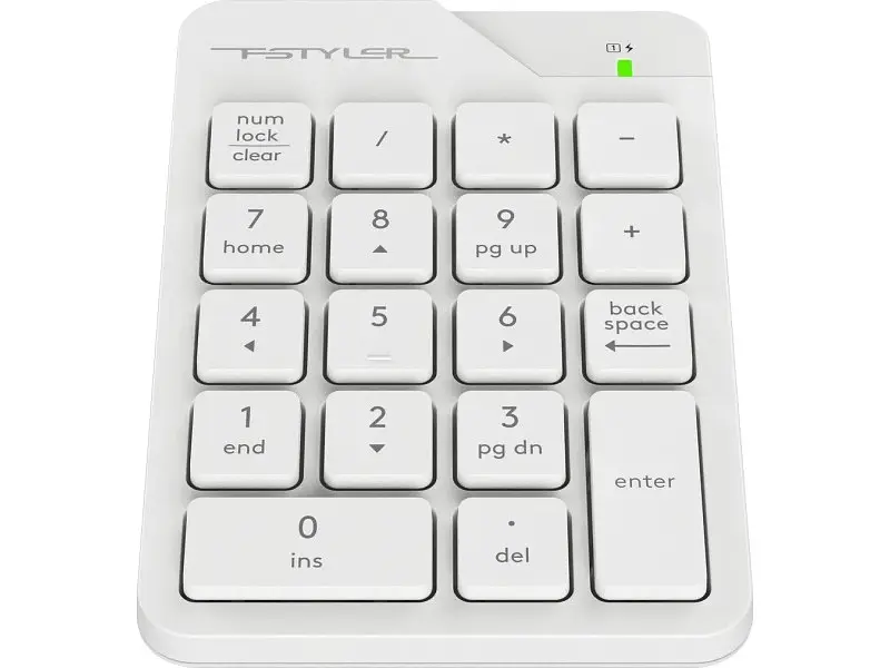 Кейпад A4Tech Fstyler FGK21C White - фото 2