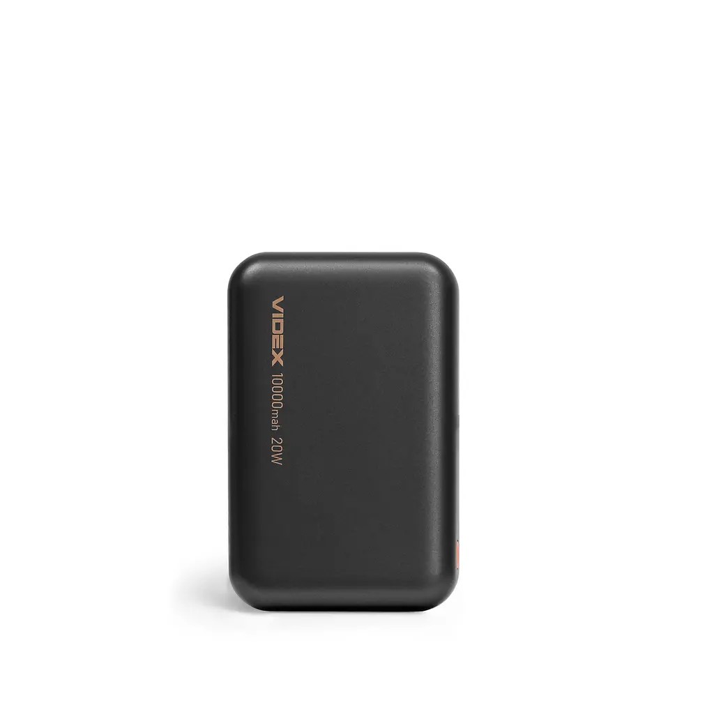 Повербанк с беспроводной зарядкой 10000mAh Videx VPB-W102 PD20W Grey (VPB-W102-G) - фото 3