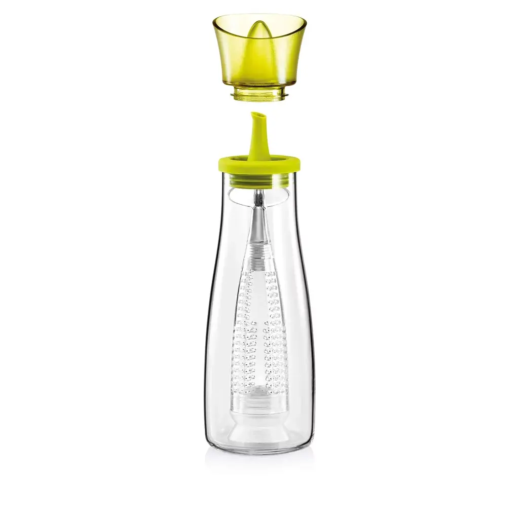 Диспенсер для олії BOTTLE пляшка для олії та оцту із ситечком для трав 250 мл - фото 7