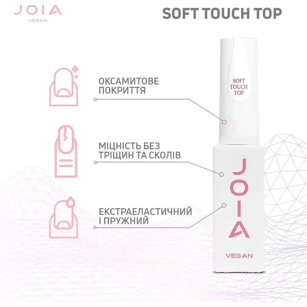 Топ матовый Joia vegan Soft Touch 8 мл - фото 2