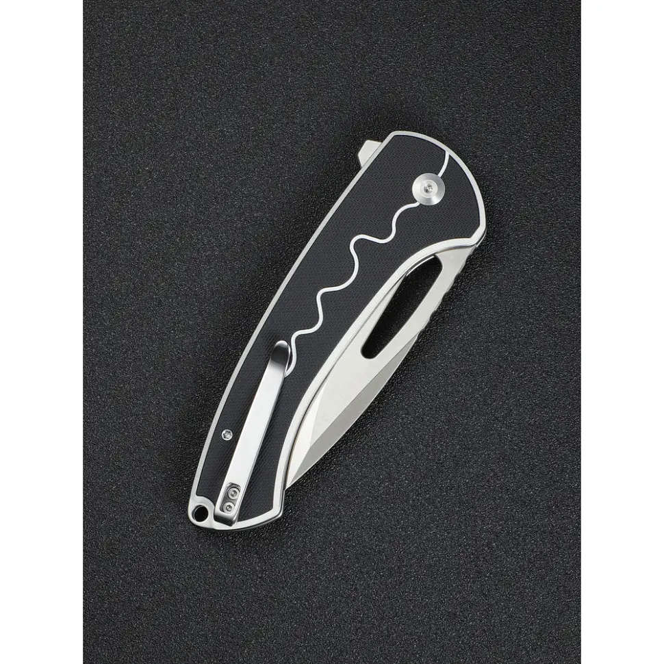 Ніж складаний Sencut Squiggy White/Black S24082A-1 - фото 12