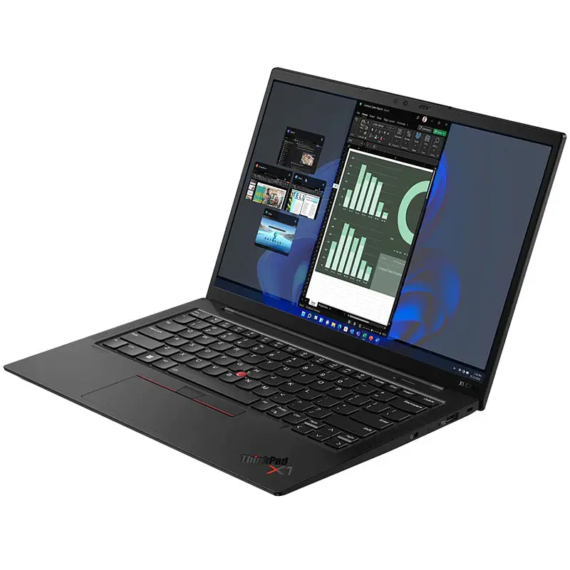 Ноутбук LENOVO ThinkPad X1 Carbon Gen 10, Intel Core i7-1255U до 4.7GHz, 14" WQUXGA, 16GB, SSD 1TB, Intel Iris Xe Graphics, Windows 11 Pro - фото 4