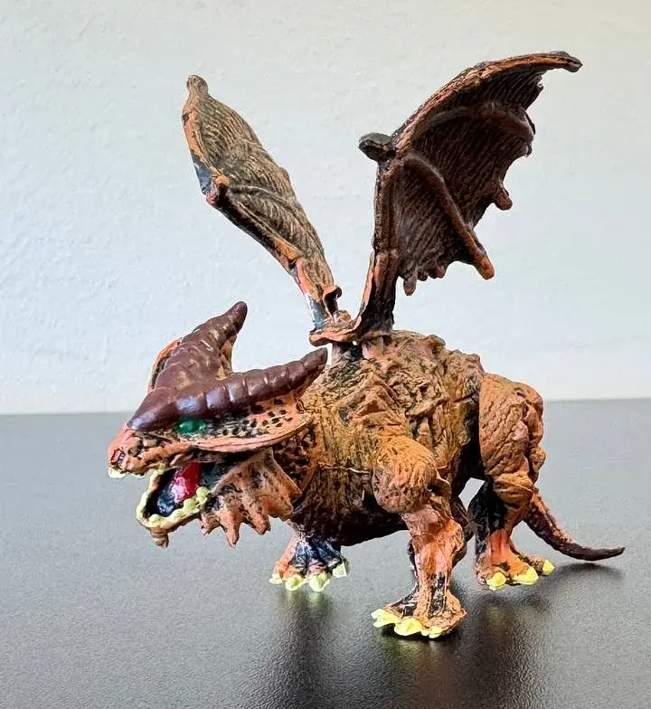 Фігурка дракона жовтого Dino Toys 56627, в коробці - фото 2