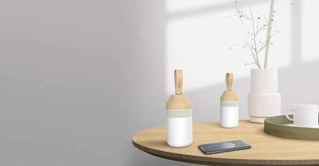 Портативная акустика-лампа Yison TWS LED Night Light WS-3 беспроводная - фото 4