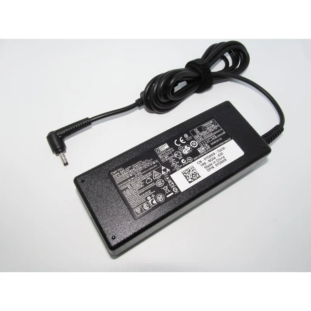 Блок живлення до ноутбуку Dell 90W 19.5V, 4.62A, разъем 4.0/1.7 delta-корпус (PA-1900-32D4 / A40247) - фото 2