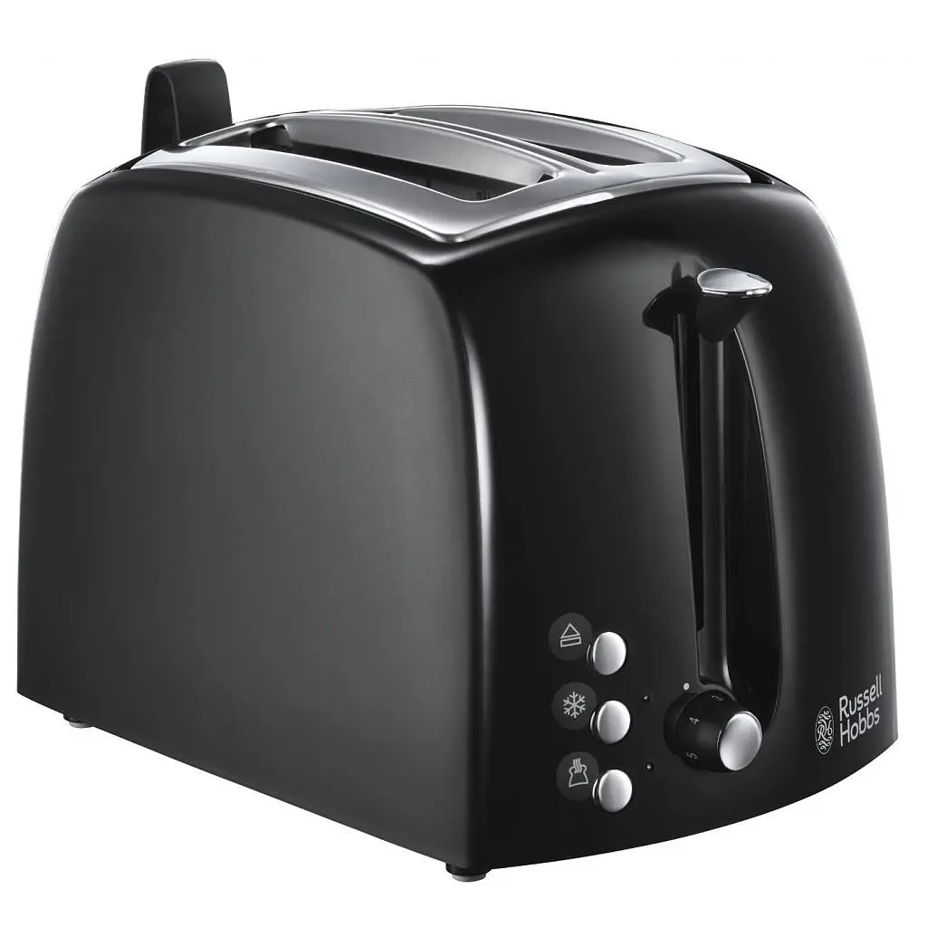 Тостер Textures 850Вт, пластик, черный Russell Hobbs kuh0014868 - фото 2