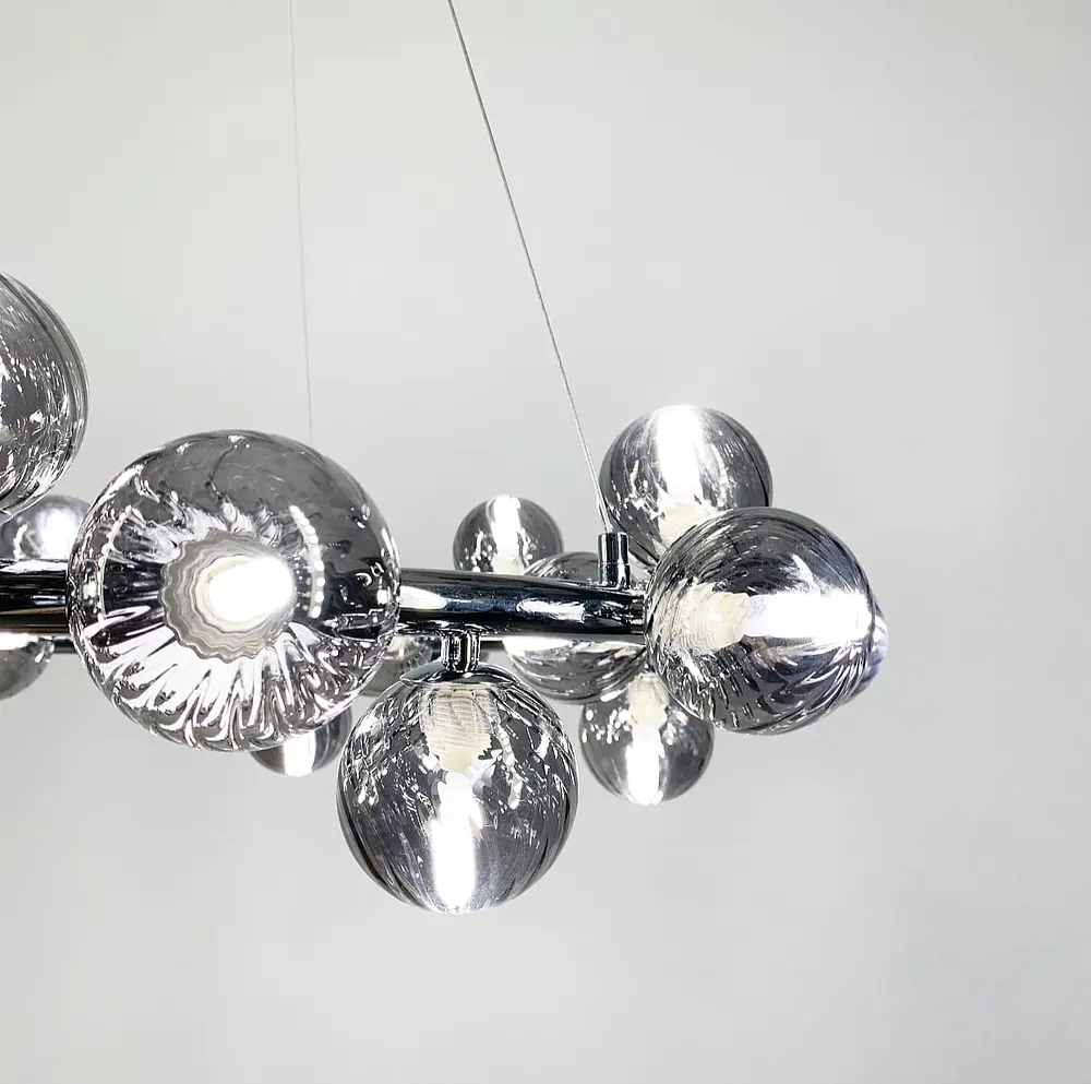 Подвесная люстра Arte Lamp Bolla Line.F MJ 17-750 CH+GR - фото 5