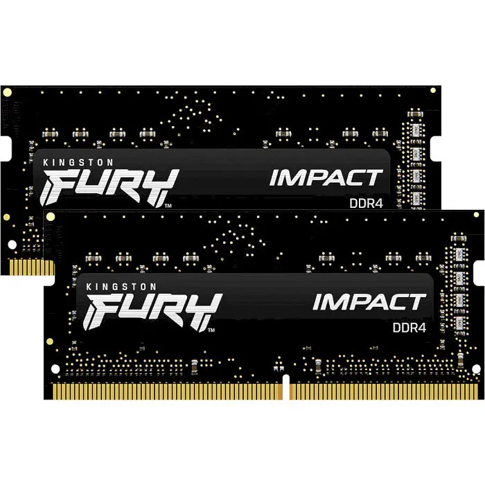 Модуль памяти SO-DIMM DDR4 Kingston FURY Impact 2x32GB 3200MHz (KF432S20IBK2/64) [94576] - фото 2