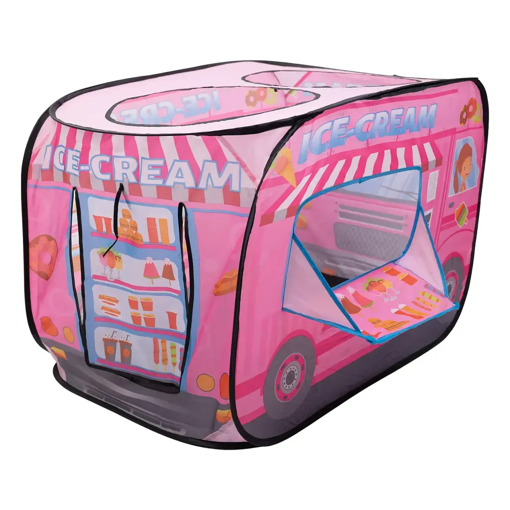 Намет дитячий ігровий LUGI HP-S-5NDP Фургон з морозивом 110х70х66 см рожевий - фото 4