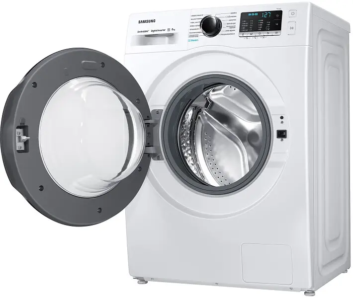 Стиральная машина Samsung WW80AGAS22AE узкая - фото 4