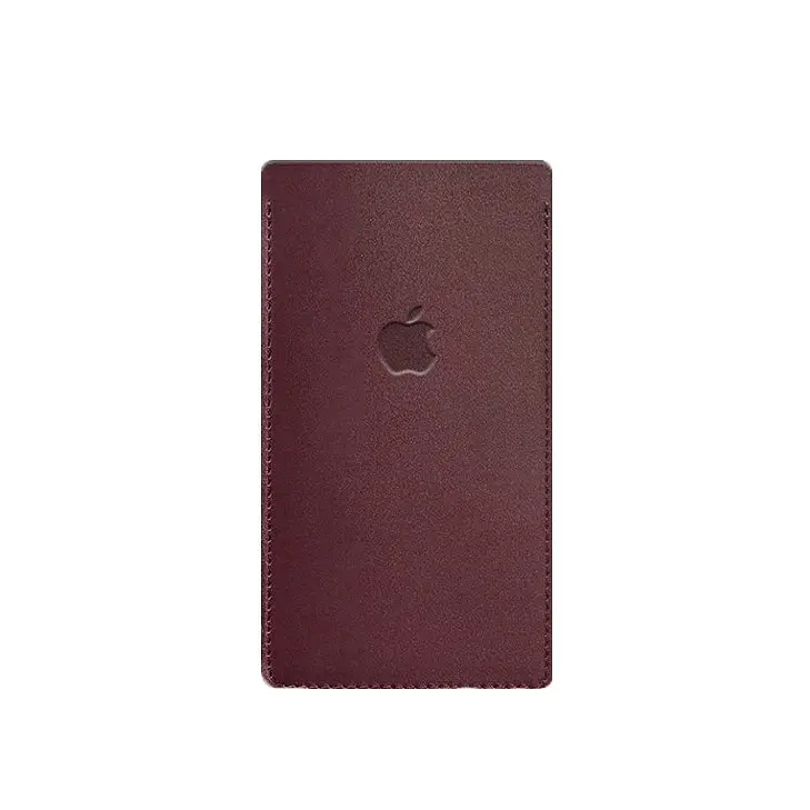 Кожаный чехол для iPhone 11 Бордовый - фото 5