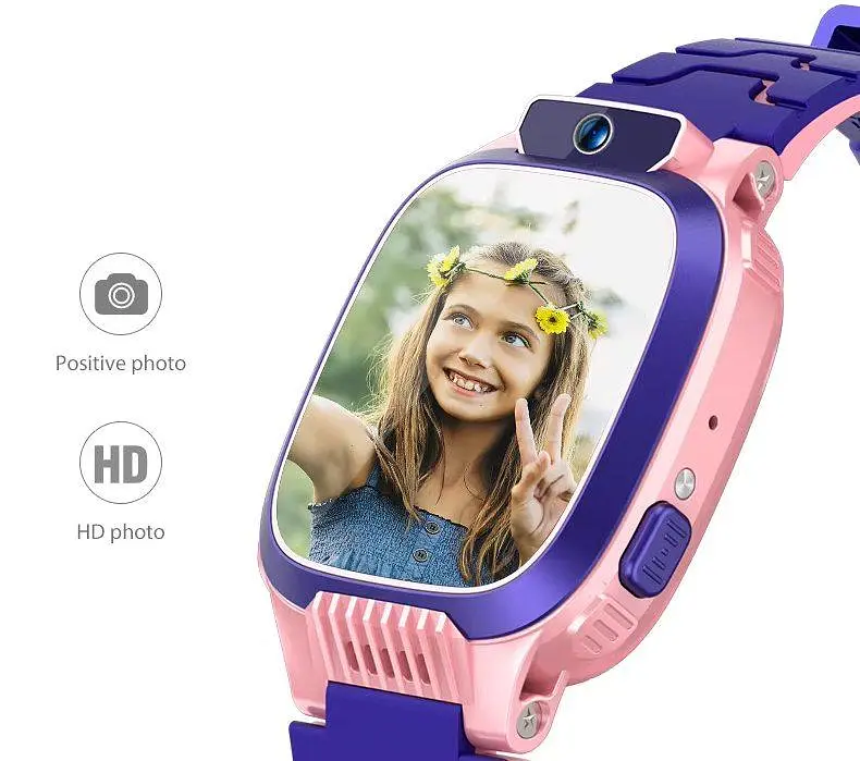 Дитячий смарт-годинник Lemfo D16S з GPS трекером, 4G LTE, SIM-картою, відеодзвінком, камерою, прослуховуванням, Wi-Fi / LBS, кнопкою SOS та вологозахистом IP67 - фото 8