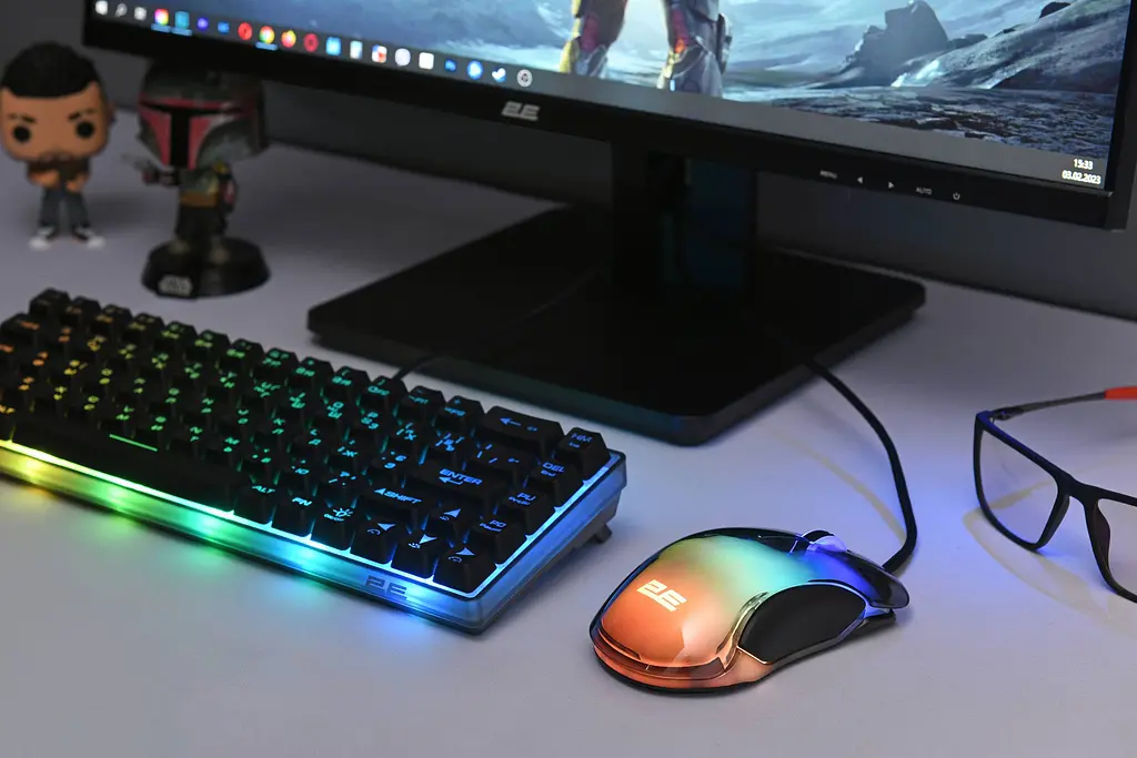 Миша ігрова 2E Gaming MG345 RGB USB Transparent 2E-MG345TR - фото 9