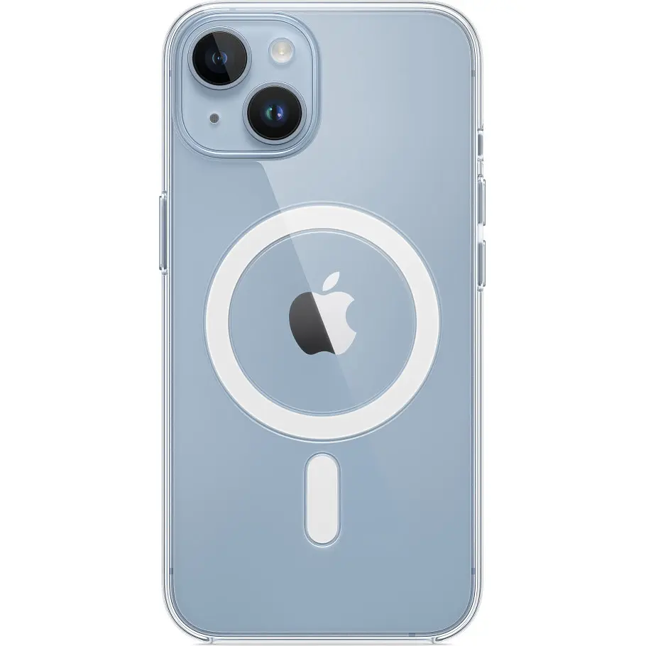 Чохол Clear Case with MagSafe для Apple iPhone 14 Transparent AA [82650] - фото 4