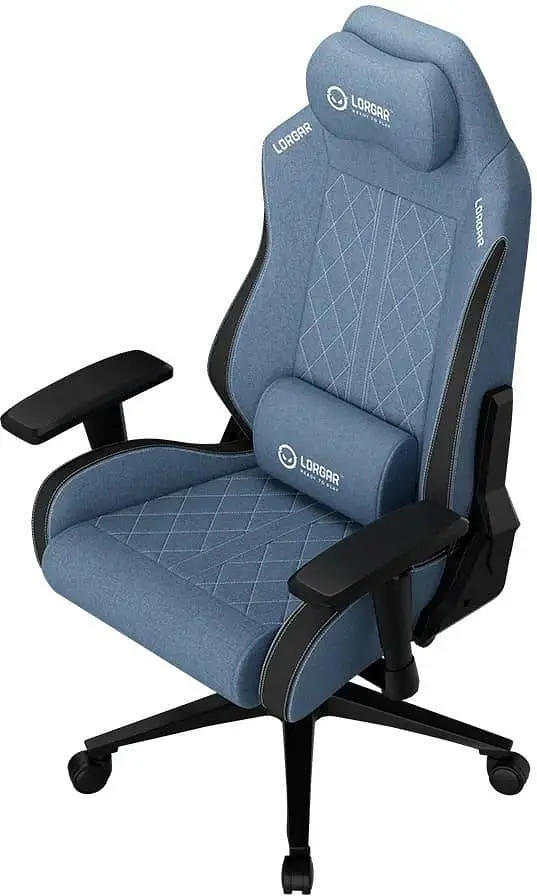 Ігрове крісло Lorgar CHA41 Premium Anti-Stain Fabric Blue (LRG-CHA41-BL) - фото 6