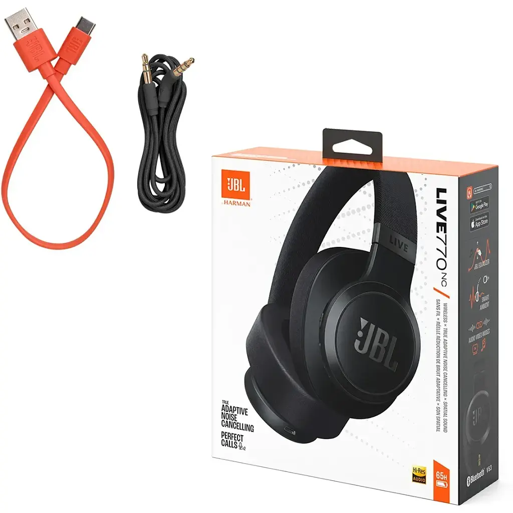 Bluetooth-гарнітура JBL Live 770NC Black (JBLLIVE770NCBLK) - фото 7