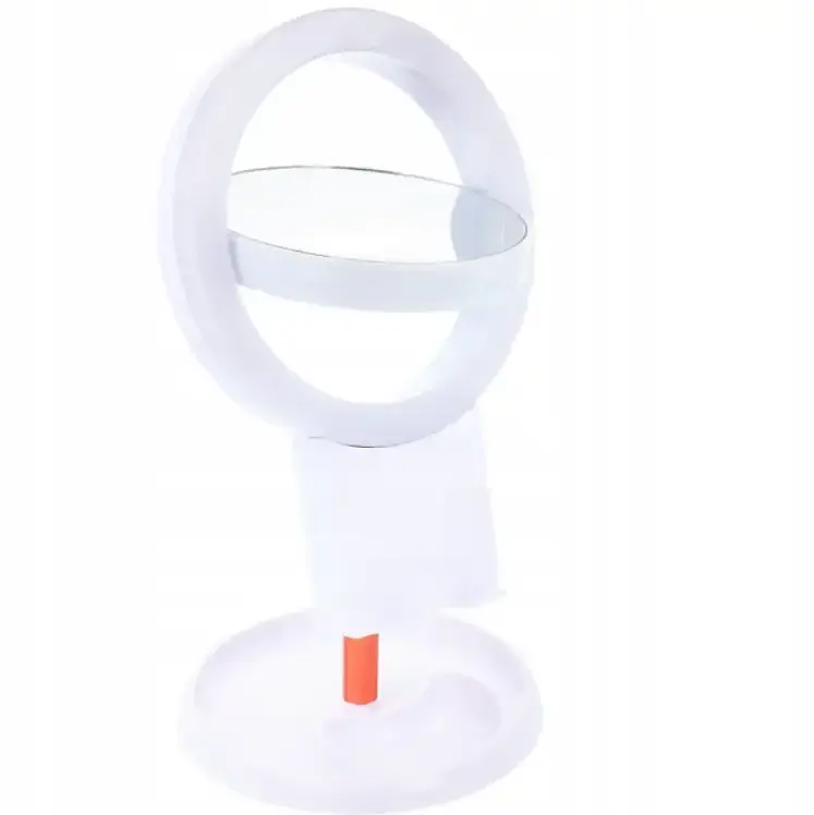 Зеркало косметическое настольное с подставкой для телефона LED подсветкой Bailong BL-JG-003 - фото 2