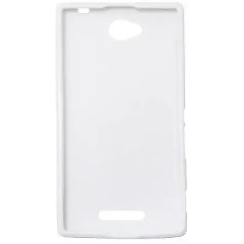 Чехол-накладка Drobak для Sony Xperia C c2305 белый - фото 2