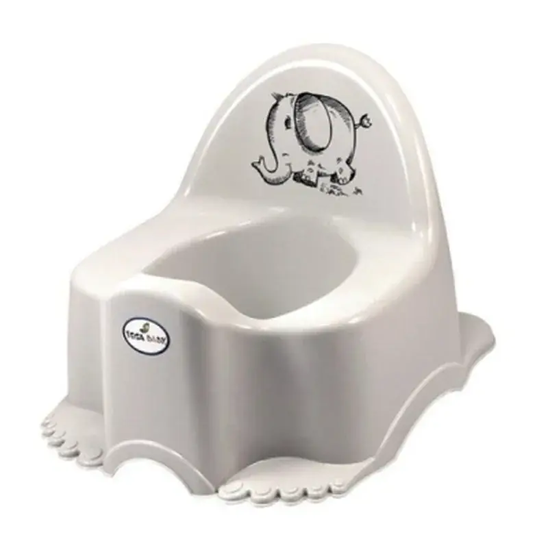 Горщик Tega Baby з музикою Elephant grey (PO-057-162)