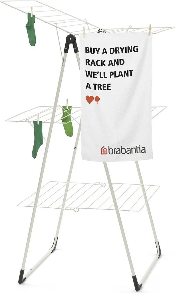 Сушарка для білизни Brabantia підлогова, 23 м білий (477843) - фото 3