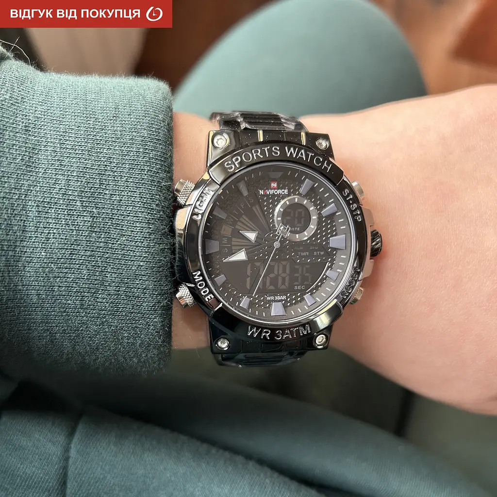 Годинник Naviforce Set Box подарочный набор, 2 ремешка - фото 21
