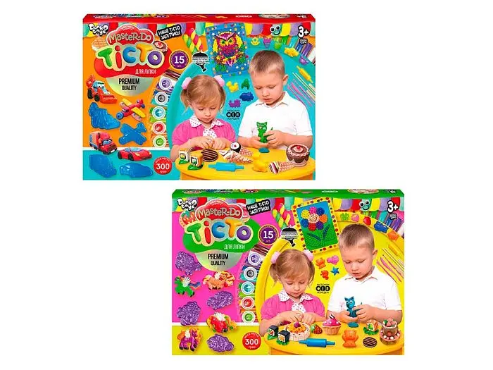 Тісто для ліплення Master Do, Danko Toys, 15 кольорів - фото 2