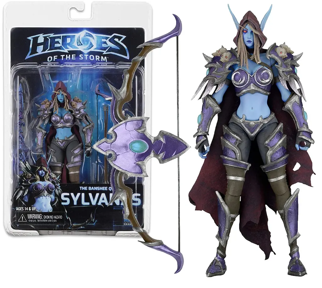 Фигурка NECA Сильвана Витрокрылая Sylvanas Windrunne WОW 18 cм WOW SW 21.78 - фото 4