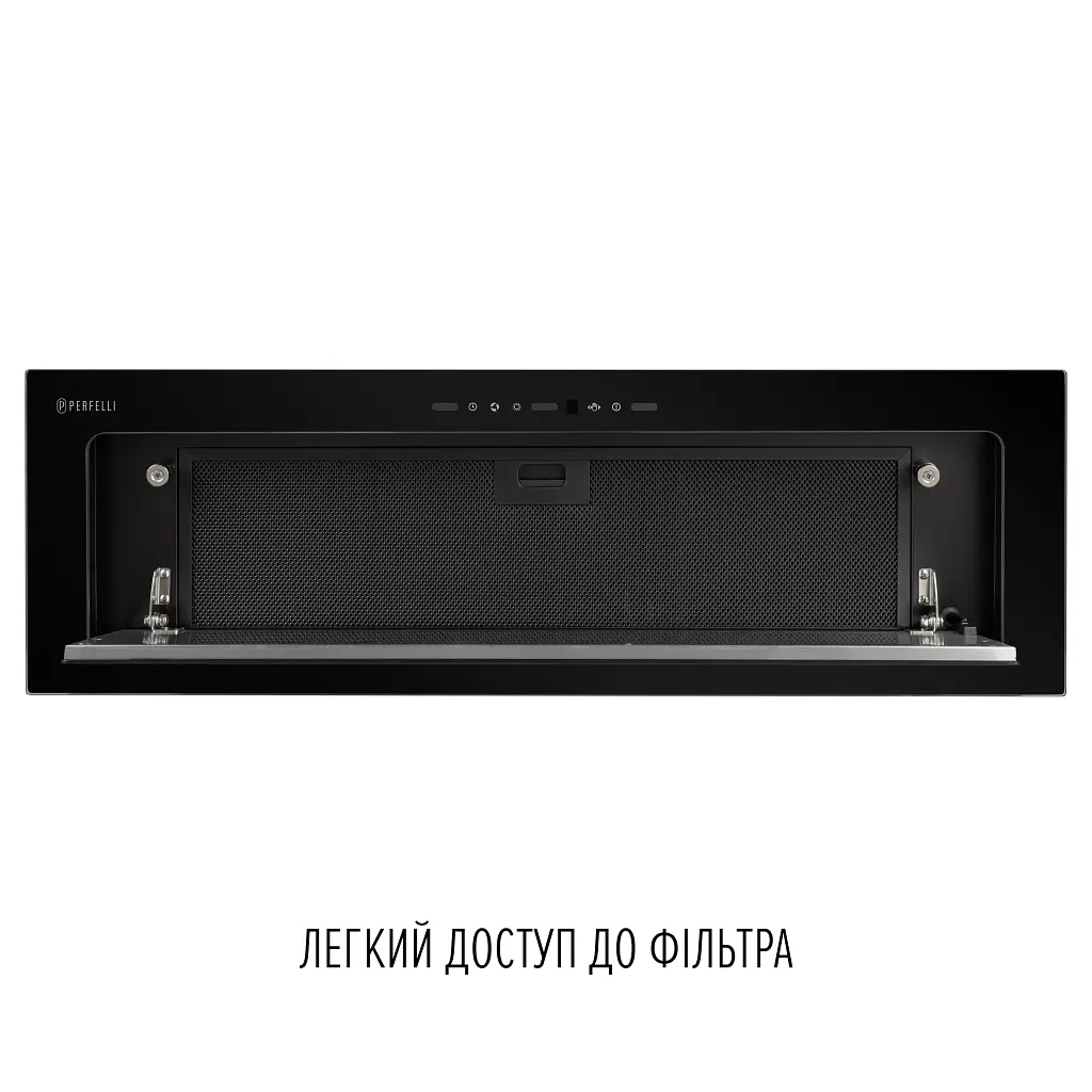 Витяжка повновбудована Perfelli Design Vision 9 Nero Silenzio - фото 9