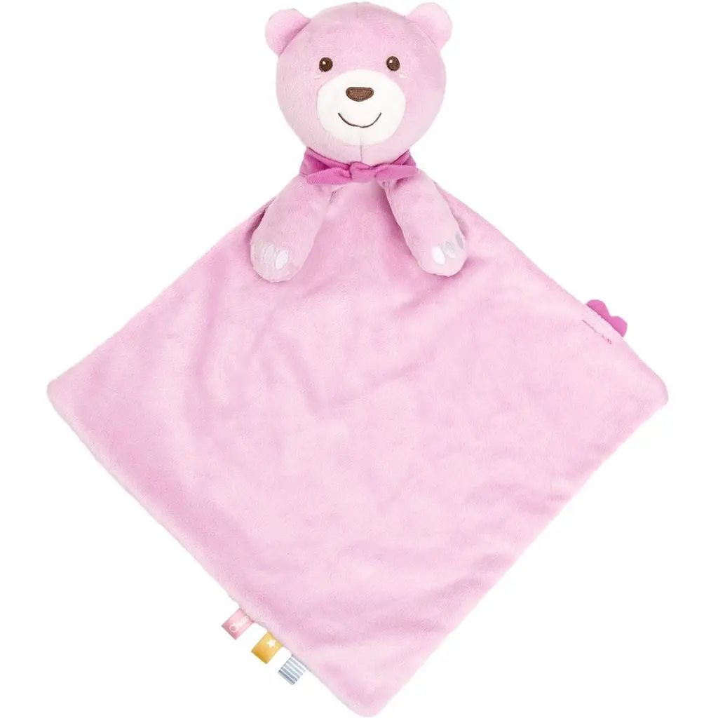 М'яка іграшка-комфортер музична Chicco Maxi Doudou рожева (12159.10) - фото 2