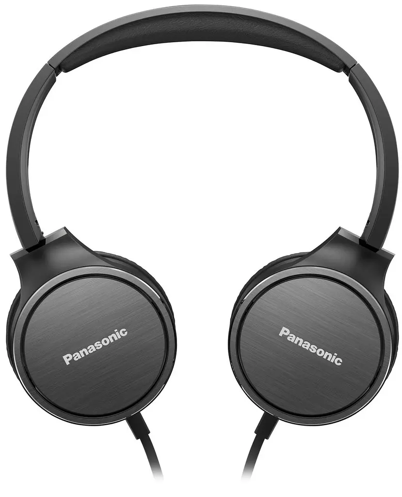 Проводные накладные наушники Panasonic RP-HF500MGCK Черный - фото 2