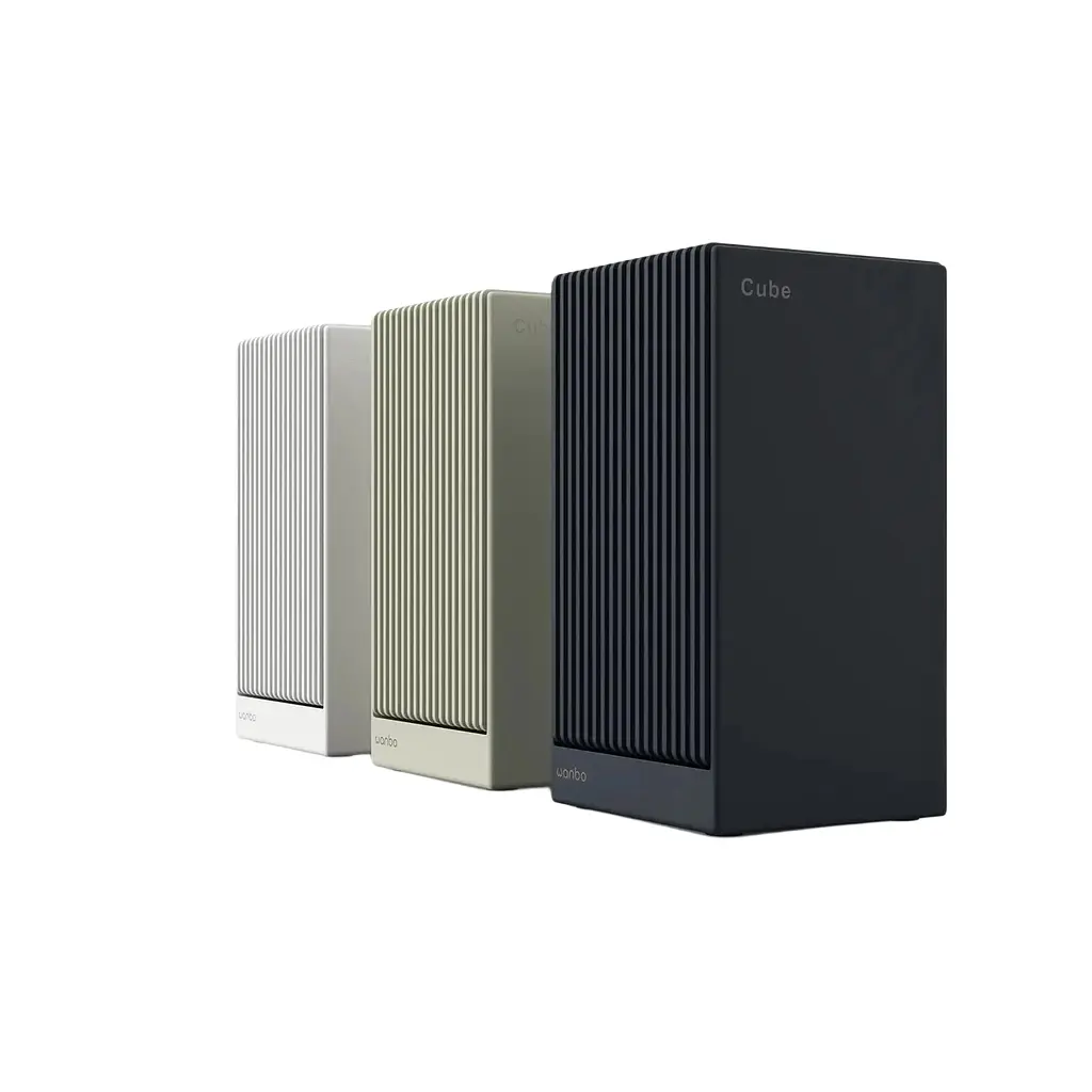 Портативний смарт-проектор Wanbo Cube 2 Pro / 1920x1080 / 500 ANSI lm / Android TV 11.0 / Wi-Fi / Bluetooth / Темно-синій - фото 6