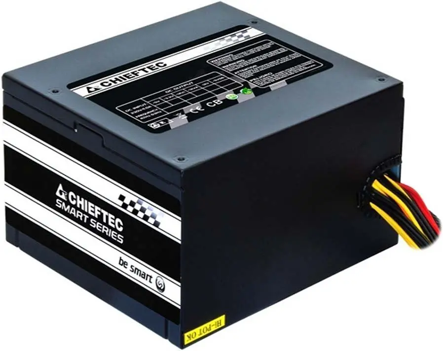 Chieftec Блок живлення Smart (500W), >85%, 120мм, 1xMB 24pin(20+4), 1xCPU 8pin(4+4), 2xMolex, 3xSATA, 1xPCIe 8pin(6+2) - фото 3